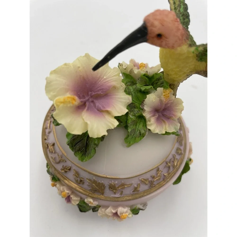 Vtg‎ Hummingbird Songbird Treasures Music Box Collection Unchained Melody